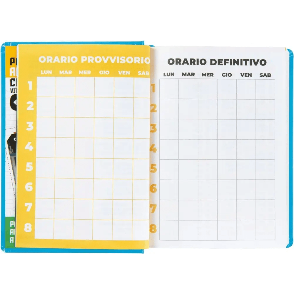 COMIX Agenda Diario Mignon Plus 16 Mesi Scuola 2024 - 2025 Azzurro - Giocattoli e Bambini - Toys Store8058263201650