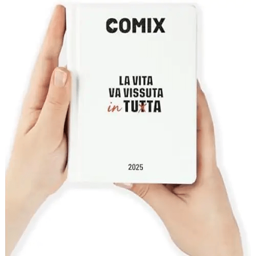 COMIX Agenda Diario Mignon Plus 16 Mesi Scuola 2024 - 2025 Bianco - Giocattoli e Bambini - Toys Store8058263201667