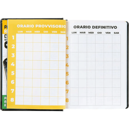 COMIX Agenda Diario Mini 16 Mesi Scuola 2024 - 2025 Nero/Bianco - Giocattoli e Bambini - Toys Store8058263201476