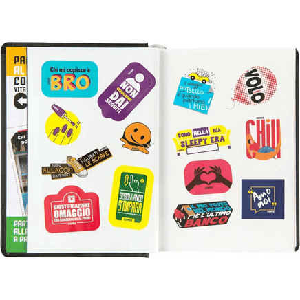 COMIX Agenda Diario Mini 16 Mesi Scuola 2024 - 2025 Nero/Bianco - Giocattoli e Bambini - Toys Store8058263201476