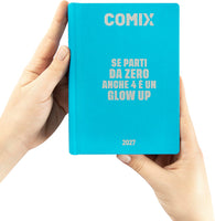 Diario Agenda Comix Mini Azzurro 16 mesi 2026-2027 - comix agenda mini azzurra 2027