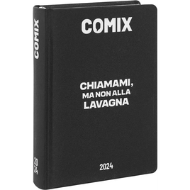 COMIX Diario Mignon Plus 2023/24 bianco e nero Lavagna