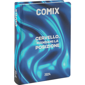 COMIX Diario Mignon Plus 2023/24 blu Cervello mandami posizione