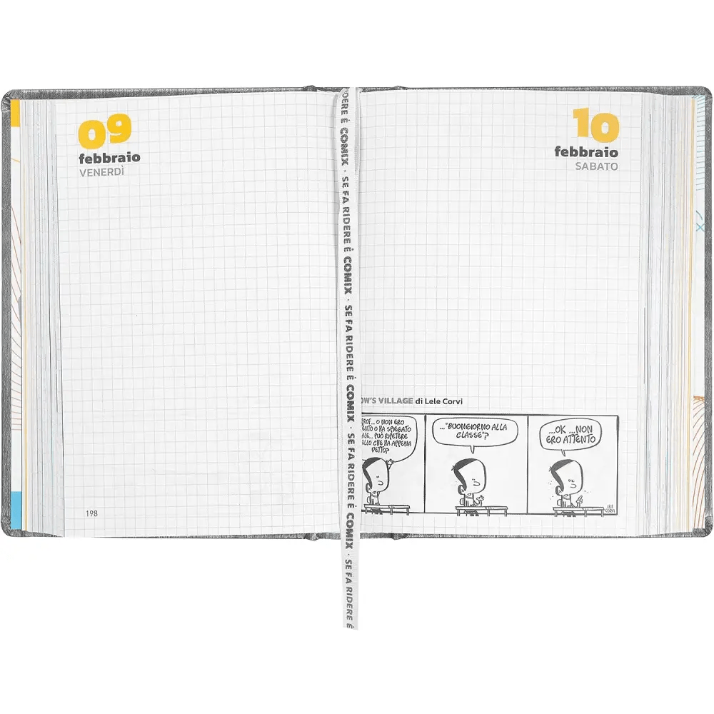 COMIX Diario Mignon Plus 2023/24 nero Matematica ghostami - Giocattoli e Bambini - Toys Store8058263171120