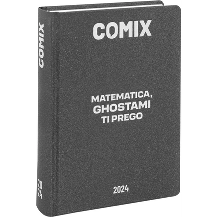 COMIX Diario Mignon Plus 2023/24 nero Matematica ghostami