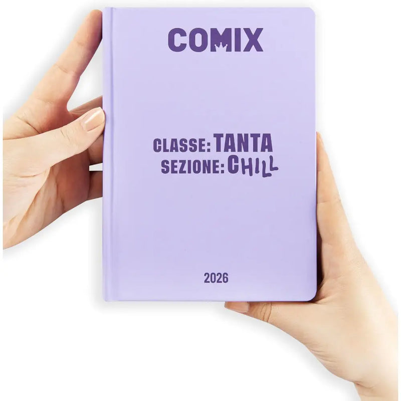 COMIX DIARIO SCUOLA LILLA 16 MESI STANDARD - Franco Panini - 8058263231756