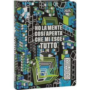 COMIX Flash Agenda Diario 12 Mesi Scuola 2024-2025 Blu