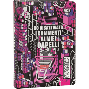 COMIX Flash Agenda Diario 12 Mesi Scuola 2024-2025 Rosa