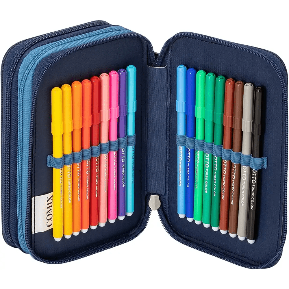 Comix Flash - Help Me Astuccio Scuola 3 Zip - Giocattoli e Bambini - Toys Store8058263123556