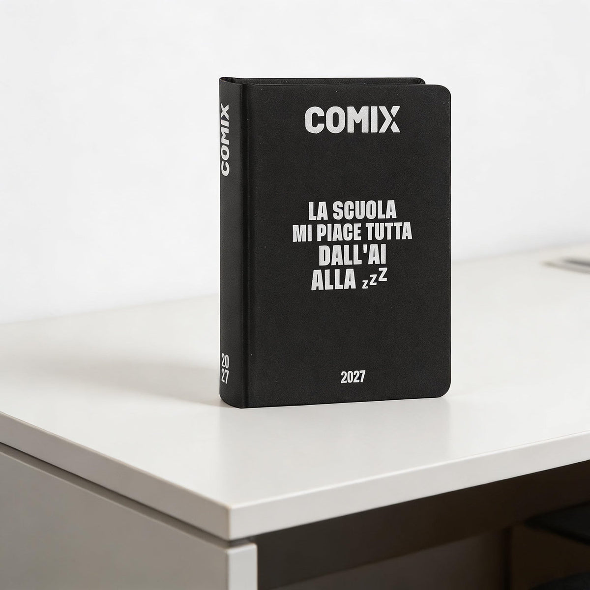 Agenda Comix 16 Mesi Mini Black & Silver 2026/2027 - comix nero argento 2027