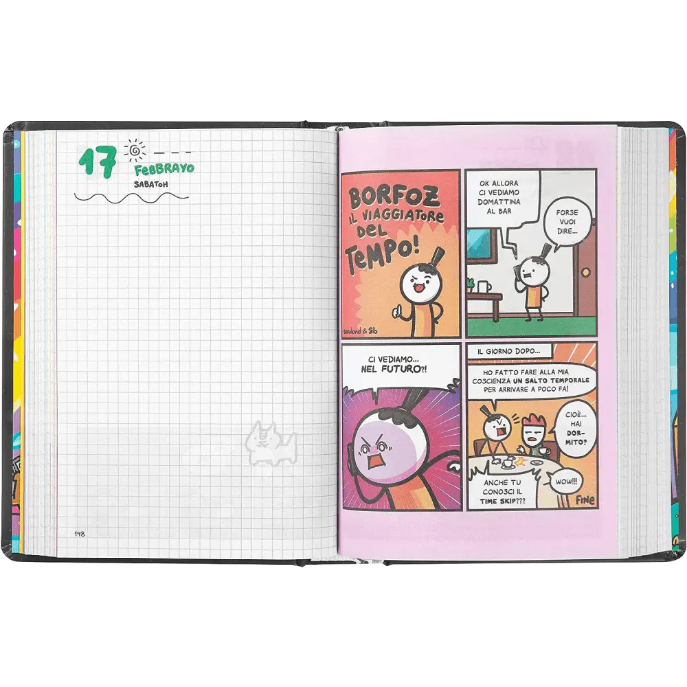 Comix Scottecs diario Sio nero - Giocattoli e Bambini - Toys Store8058263170574