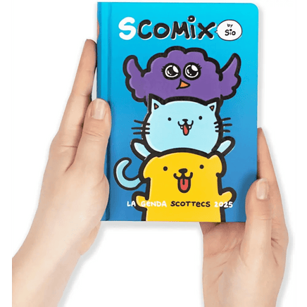 Comix Scottecs Sio diario 2024 - 2025 Blu - Giocattoli e Bambini - Toys Store8058263204064