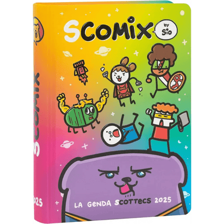 Comix Scottecs Sio diario 2024 - 2025 Viola - Giocattoli e Bambini - Toys Store8058263204071
