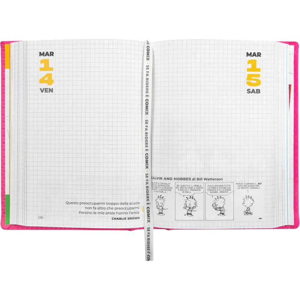 COMIX Special Agenda Standard 2024 - 25 Fucsia - Giocattoli e Bambini - Toys Store8058263186025