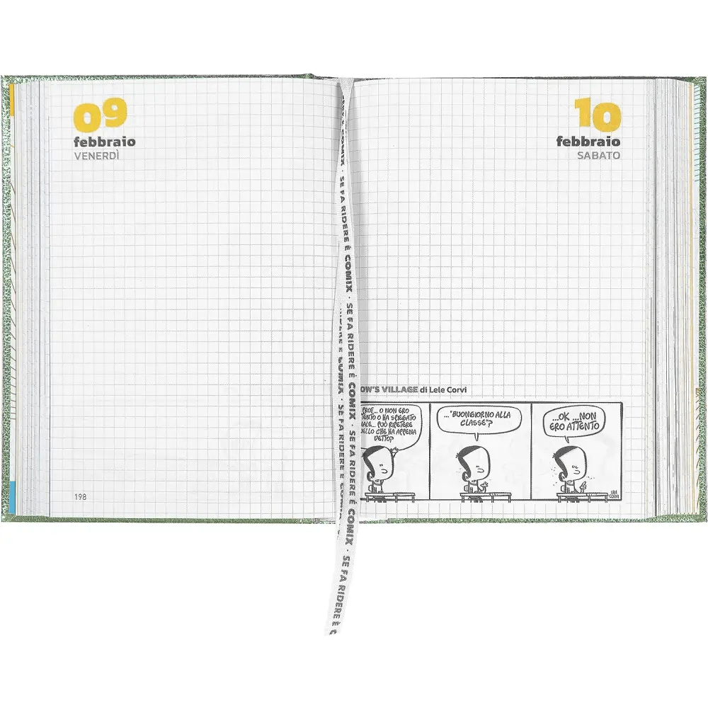 COMIX Standard Special Agenda 2023 - 24 verde metal - Giocattoli e Bambini - Toys Store8058263180702