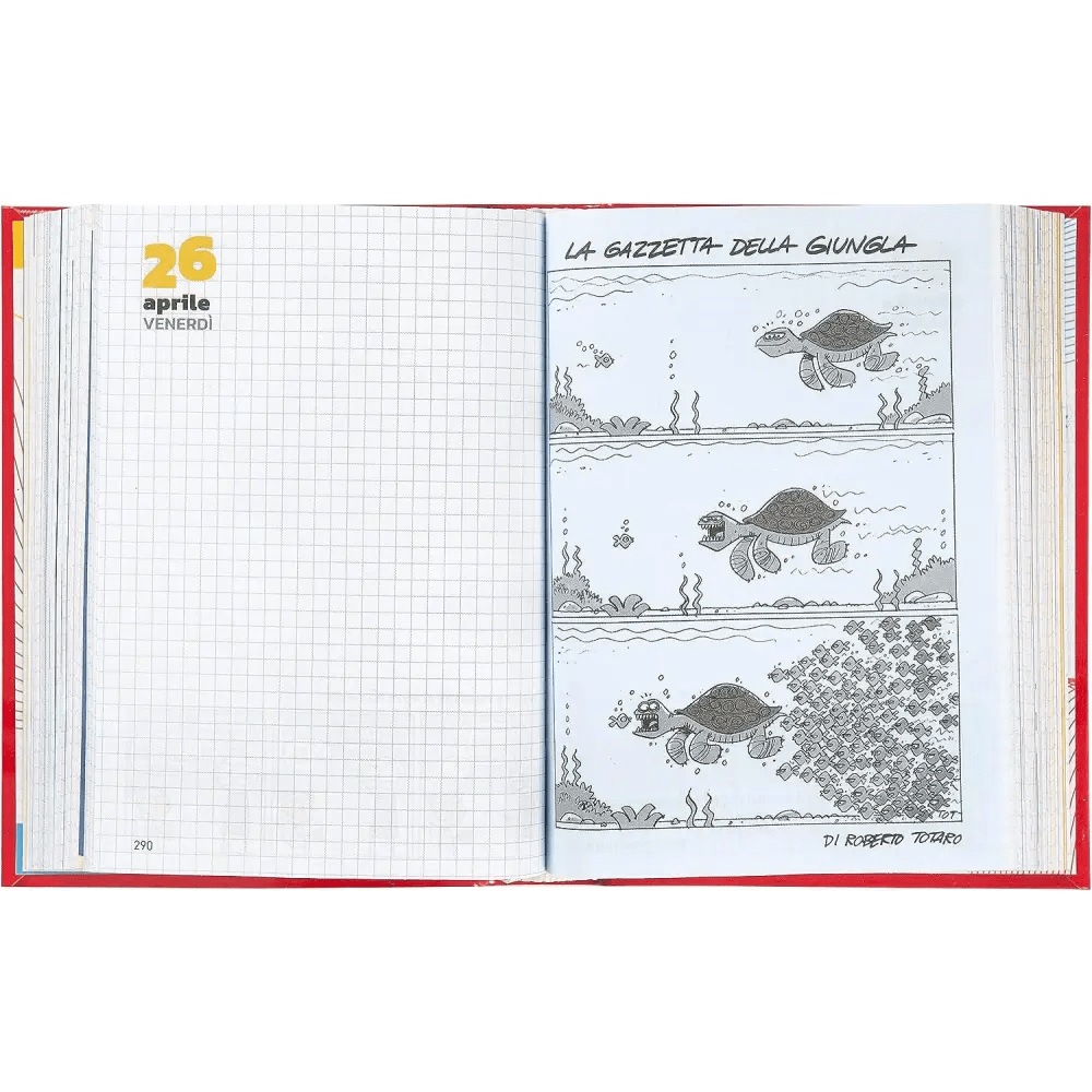 COMIX Standard Special Agenda 2023 - 24 vinile rosso - Giocattoli e Bambini - Toys Store8058263180672