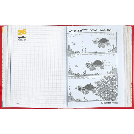 COMIX Standard Special Agenda 2023 - 24 vinile rosso - Giocattoli e Bambini - Toys Store8058263180672