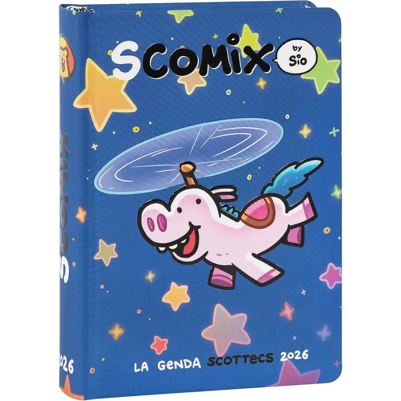 COMIX UNICOTTERO Scottecs by Sio - Agenda Scolastica 16 Mesi 2025-2026 - Franco Panini - 8058263239158