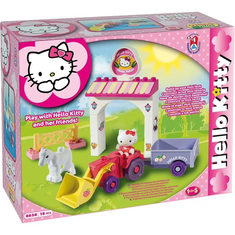 Costruzioni Hello Kitty Mini Fattoria - unico - 8000796886583