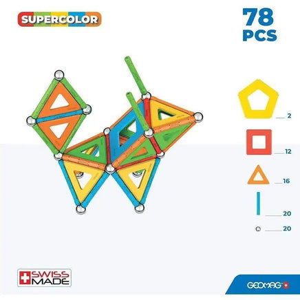 Costruzioni Magnetiche Geomag - Supercolor Panels - Giocattoli e Bambini - Toys Store871772003793