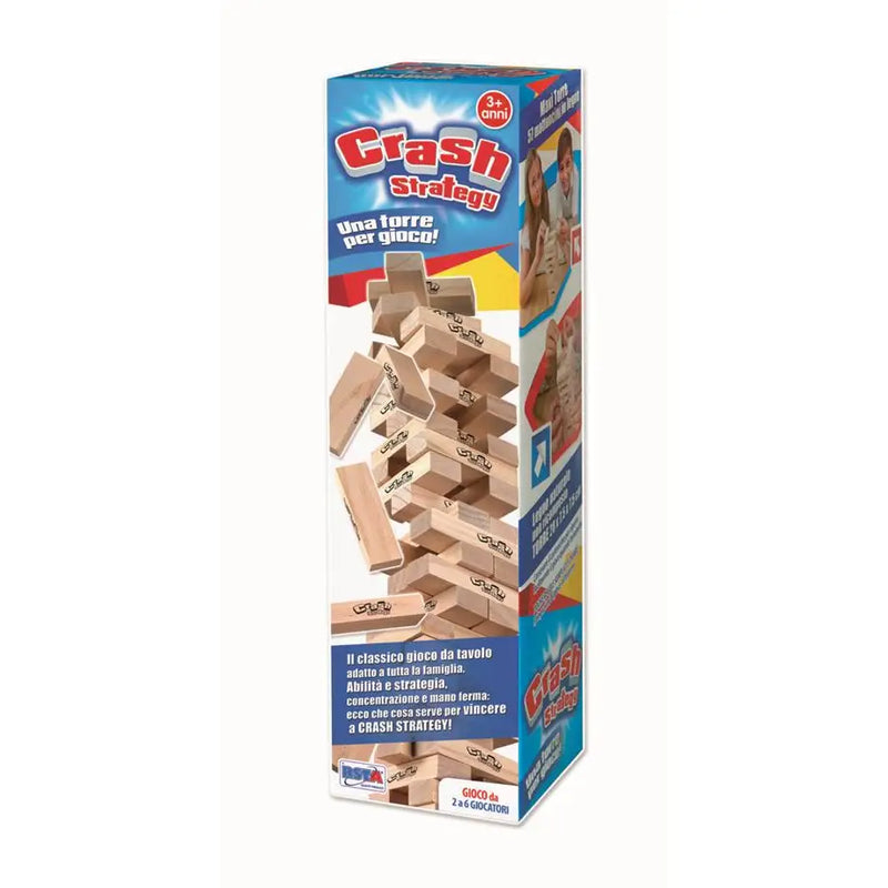Crash Strategy - Torre in legno - Ronchi - Giochi - 8004817099358