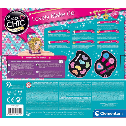 Crazy Chic - Lovely Make Up trousse trucchi - Giocattoli e Bambini - Toys Store8005125186433