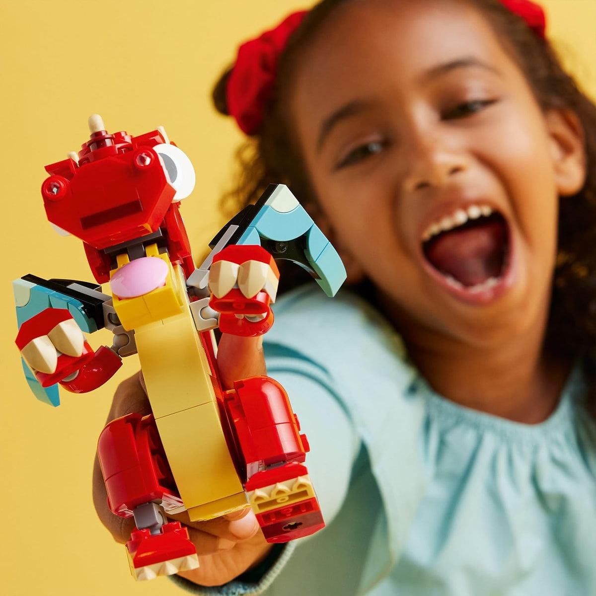 LEGO Creator 3 in 1 – Drago Rosso (31145) - creator 3 in 1 lego