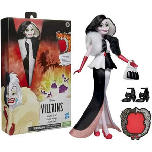 Crudelia De Mon bambola Disney Villains