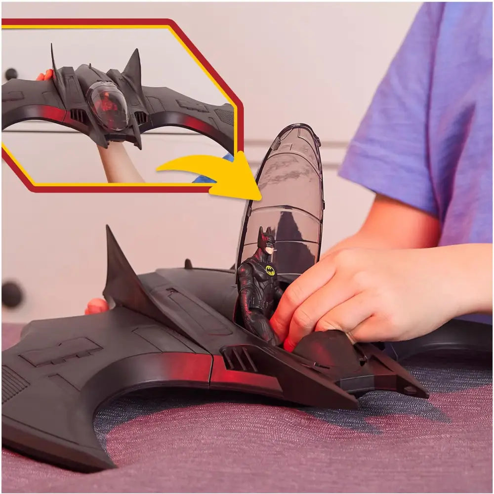 DC Comics playset Ultimate Batwing The Flash Batman - Spin Master - 0778988436066