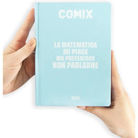 Diario 16 Mesi 2025/26 - COMIX - Giornaliero Standard Azzurro - Franco Panini - 8058263231763