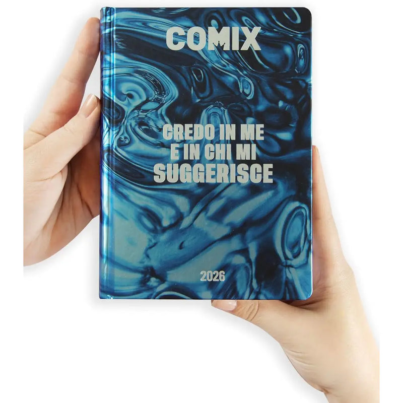 Diario 16 Mesi 2025/26 - COMIX - Giornaliero Standard Blu - Franco Panini - 8058263231817