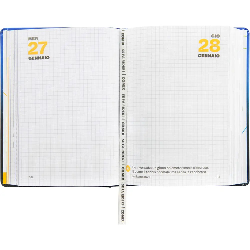 Diario agenda Comix 16 Mesi Mini Nuanced BB scuola 2026/2027 - Franco Panini - 8058263272285