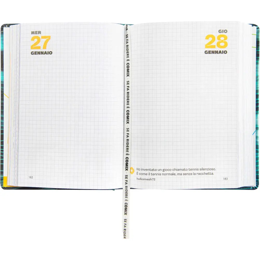 Diario agenda Comix 16 Mesi Mini Waving 2026/2027 - Franco Panini