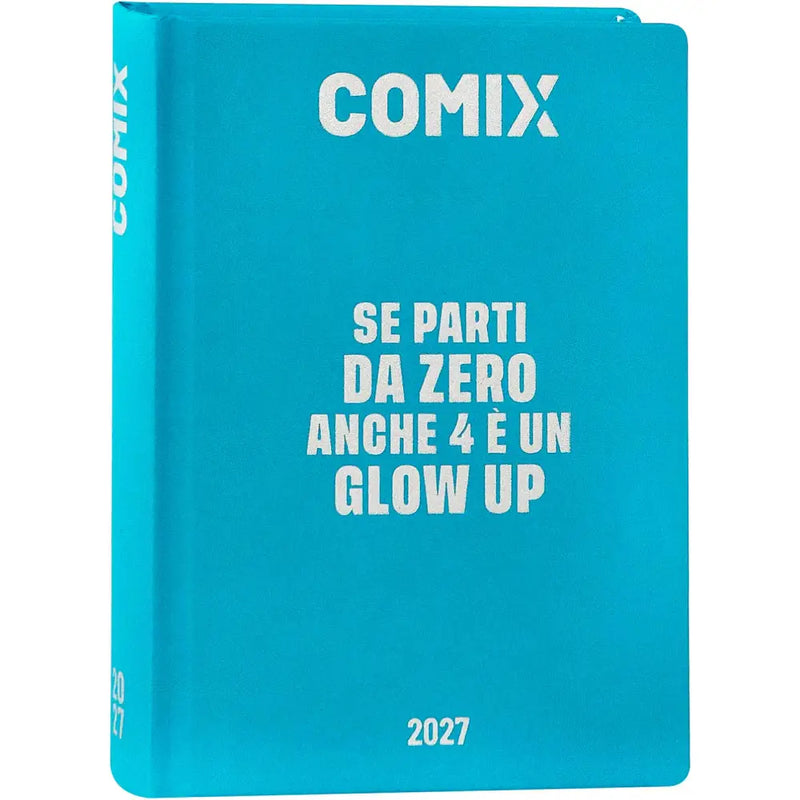 Diario Agenda Comix Mini Azzurro 16 mesi 2026-2027 - Franco Panini - 8058263272230