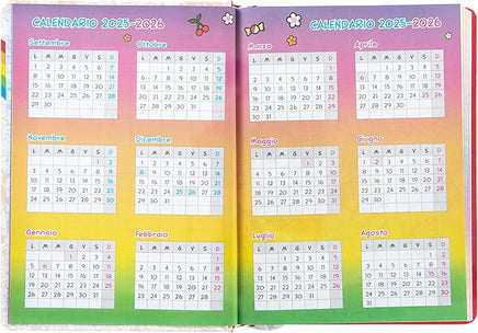 Diario scuola Tokidoki 2025/2026 rosso - Giocattoli e Bambini - Toys Store8058263237987