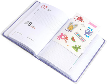 BE YOU - Diario Scuola Futuristic Glow 2025/2026, 12 Mesi