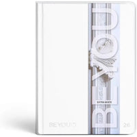 Diario Be You Extra White Scuola 2025-2026 Easy Bianco - Giochi Preziosi - 8056379189862