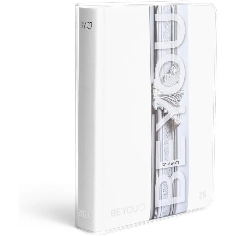 Diario Be You Extra White Scuola 2025-2026 Easy Bianco - Giochi Preziosi - 8056379189862