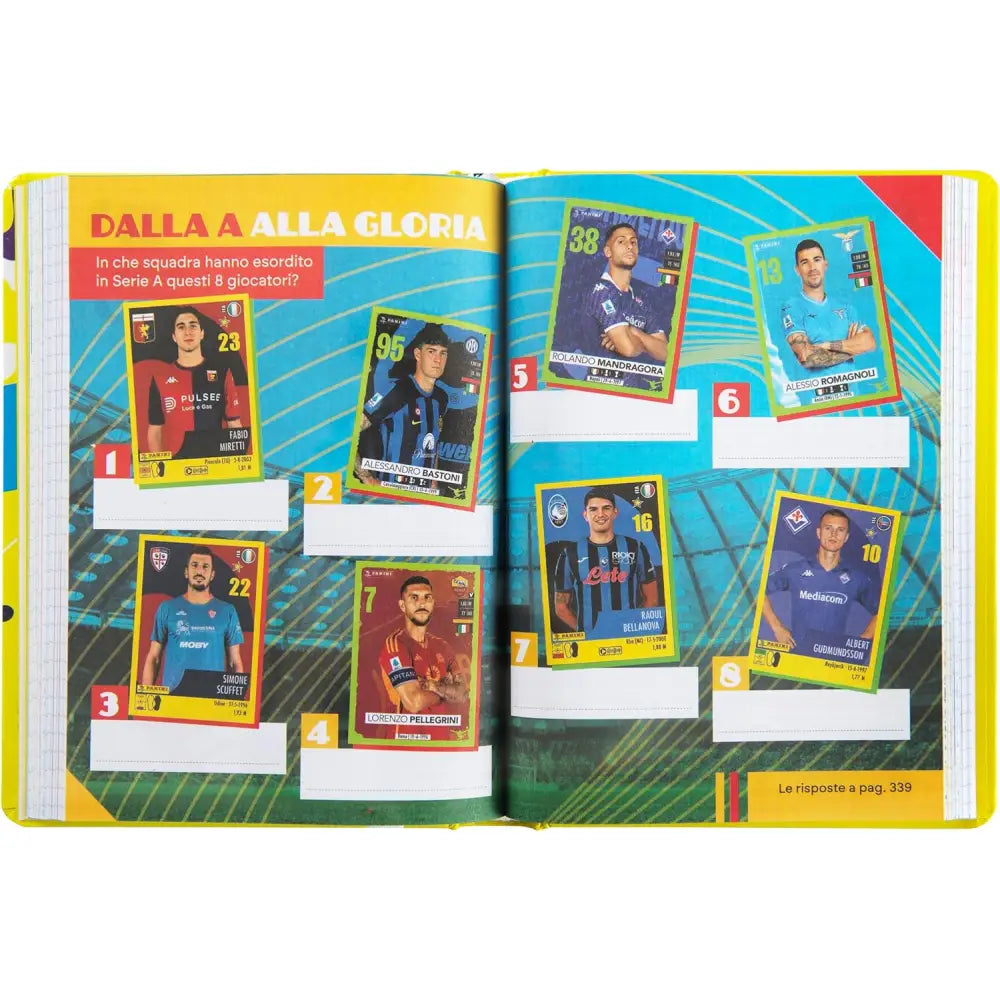 Diario calciatori Panini collezione Scuola 2025/2026 - Franco - 8058263233637