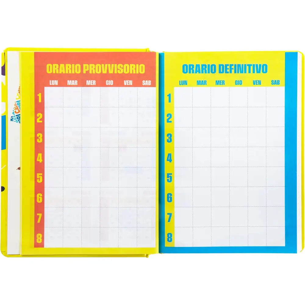 Diario calciatori Panini collezione Scuola 2025/2026 - Franco - 8058263233637