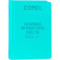 Diario Comix 16 Mesi Mini Turchese 2026/2027 - Franco Panini - 8058263272308