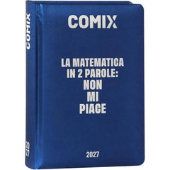 Diario Comix Easy Blu 13 Mesi 2026/2027 – Agenda Scuola Standard - Franco Panini - 8058263274692