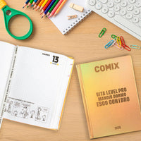Diario Scuola 16 Mesi 2025/26 - COMIX - Giornaliero Standard Oro