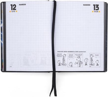Diario 16 Mesi 2025/26 - COMIX Limited Edition Phobia - Giornaliero Nero/Blu - Giocattoli e Bambini - Toys Store8058263233798
