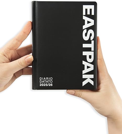 Diario ScuolaAgenda 13 Mesi 2025/26 - Eastpak - Giornaliera Nero - diario datato eastpak nero