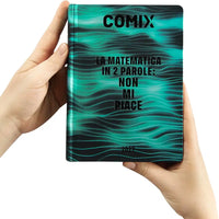 Diario scolastico Comix 16 mesi Waving turchese - Franco Panini - 8058263272162