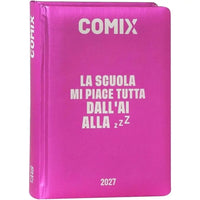 Diario Scolastico Comix Easy Pink 2026/2027 – Formato Standard - Franco Panini - 8058263274678