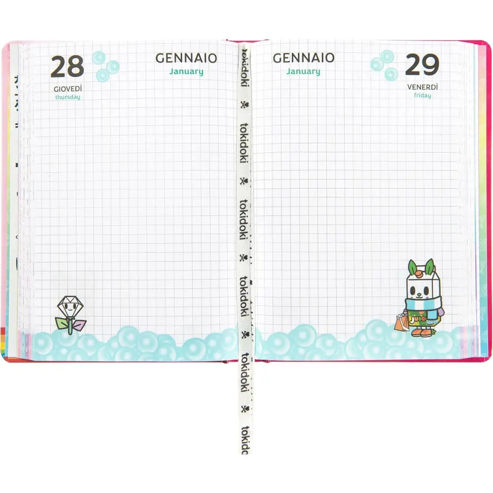 Diario scolastico Tokidoki anno 2026/2027 - Franco Panini