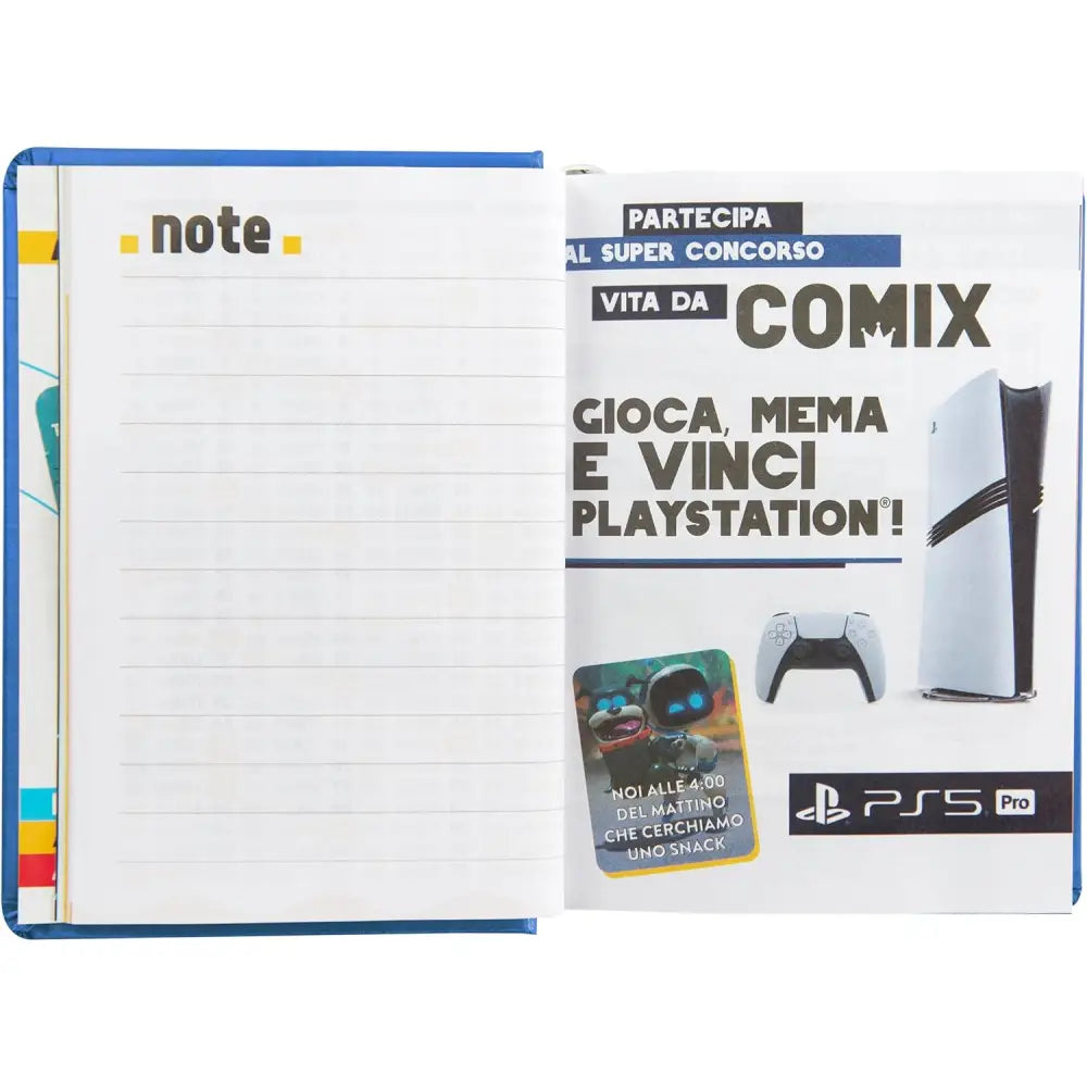 Diario scuola 16 Mesi 2025/26 - COMIX - Giornaliero Mignon Avios - Franco Panini - 8058263232005