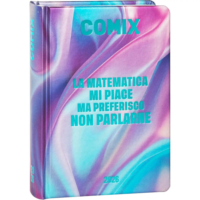 Diario Scuola 16 Mesi 2025/26 COMIX Giornaliero Mini Wave - Edizione Originale - Franco Panini - 8058263231923